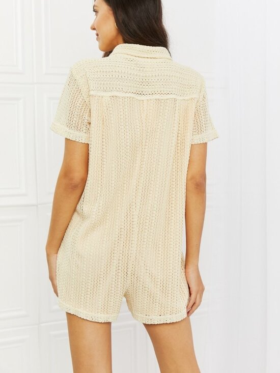 NWT HEYSON Ready For The Day Crochet Romper - Picture 2 of 3